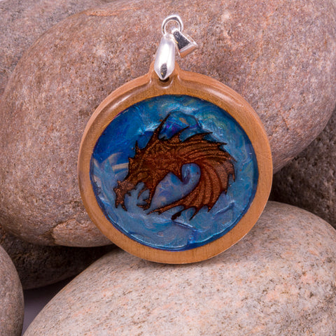 Enchanted Dragon Pendant (#1203)