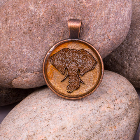 Majestic Elephant Pendant (#1207)